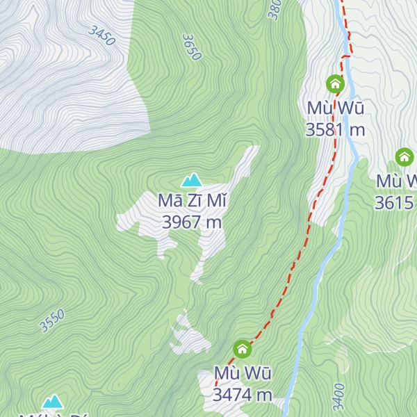 Map of Mù Wū