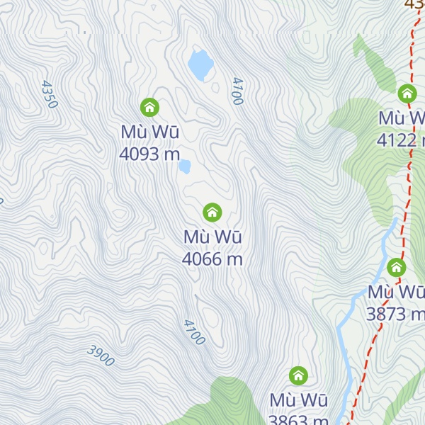 Map of Mù Wū