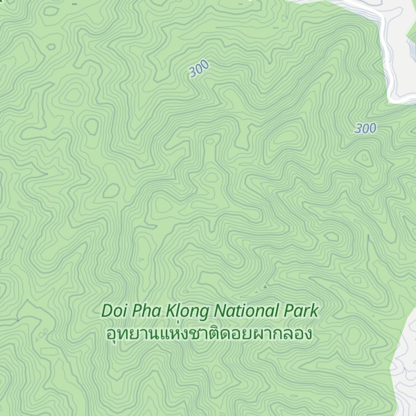 Map of Doi Mon Lom