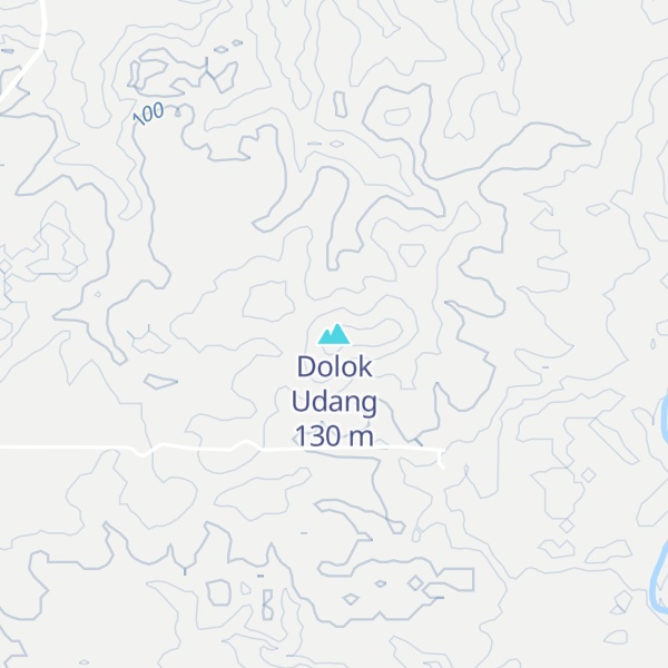 Map of Dolok Udang