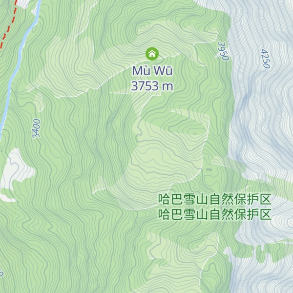 Map of Mù Wū