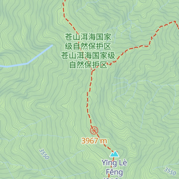 Map of Xuěrén Fēng