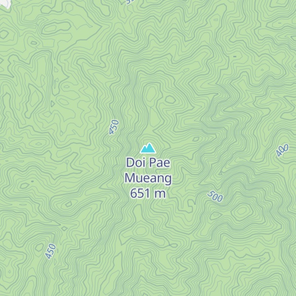 Map of Doi Pae Mueang