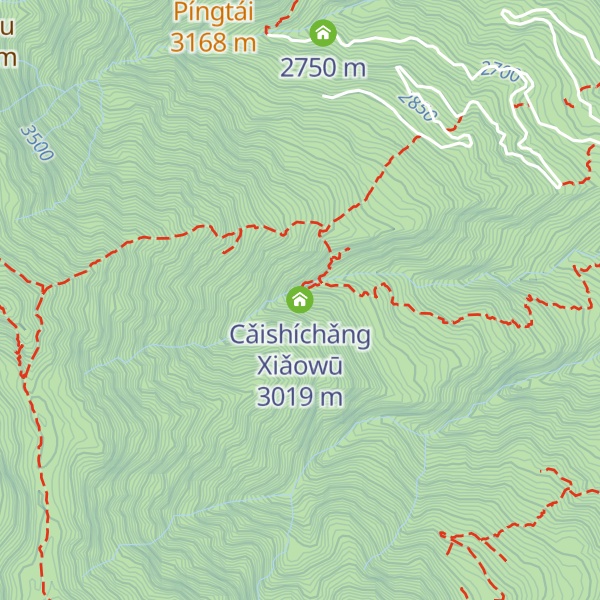 Map of Cǎishíchǎng Xiǎowū