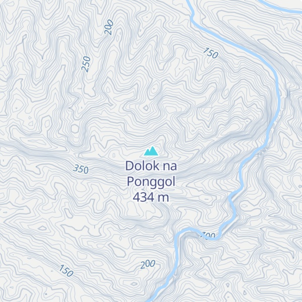 Map of Dolok na Ponggol