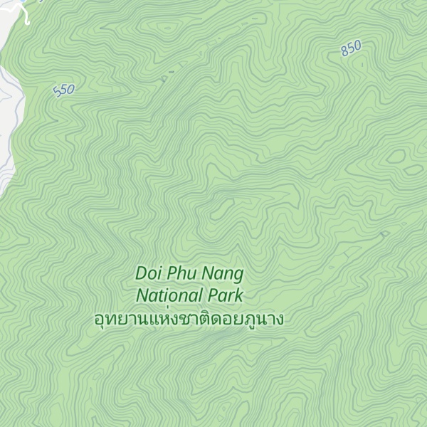 Map of Doi Luang