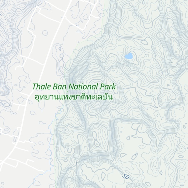 Map of Khao Yai