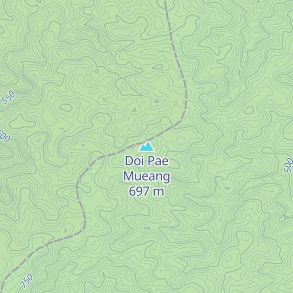 Map of Doi Pae Mueang