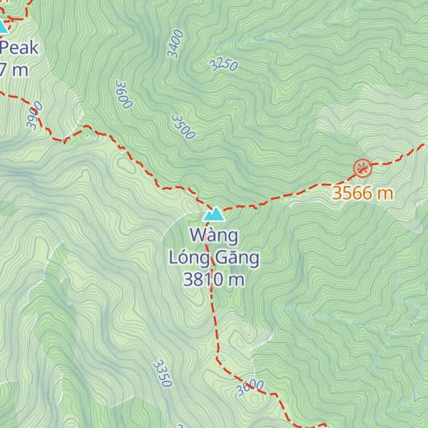 Map of Wàng Lóng Gāng