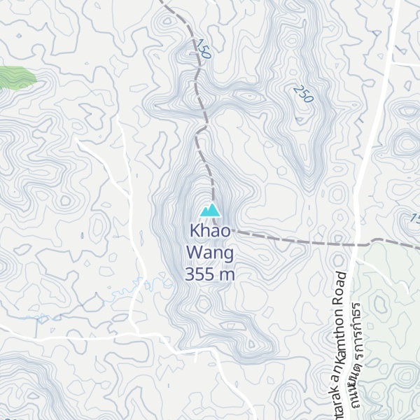 Map of Khao Wang