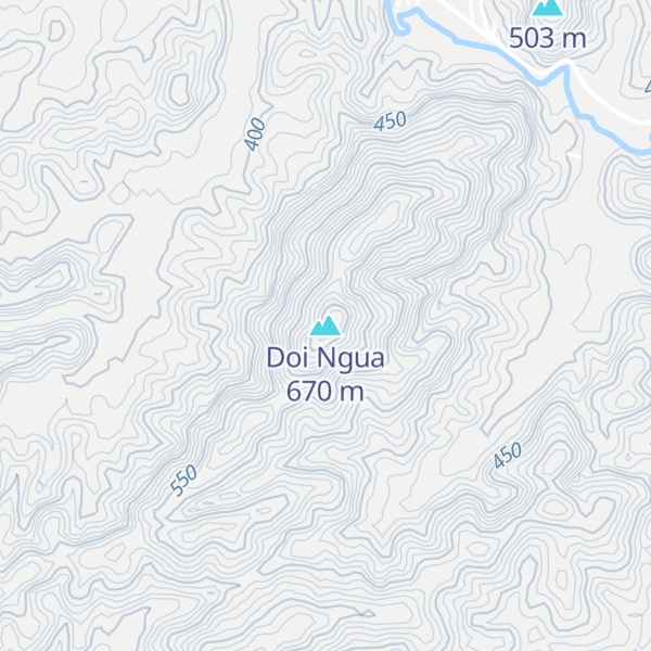 Map of Doi Ngua