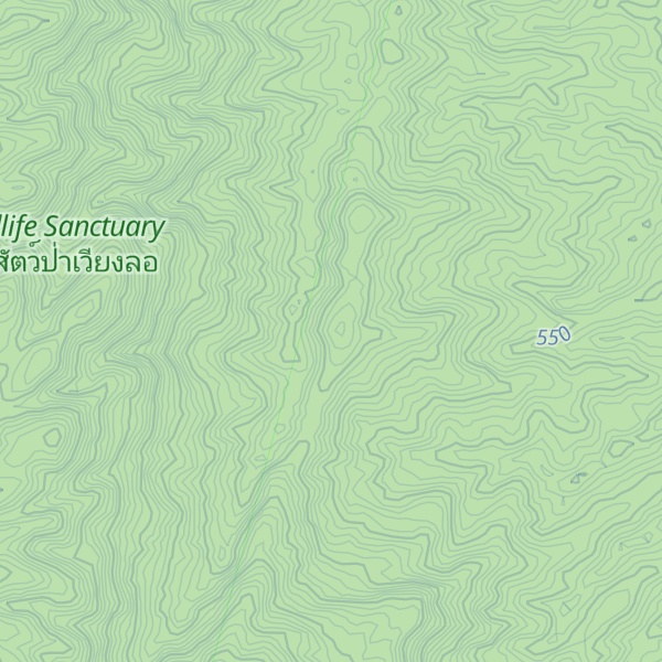 Map of Doi Khuang Thewada