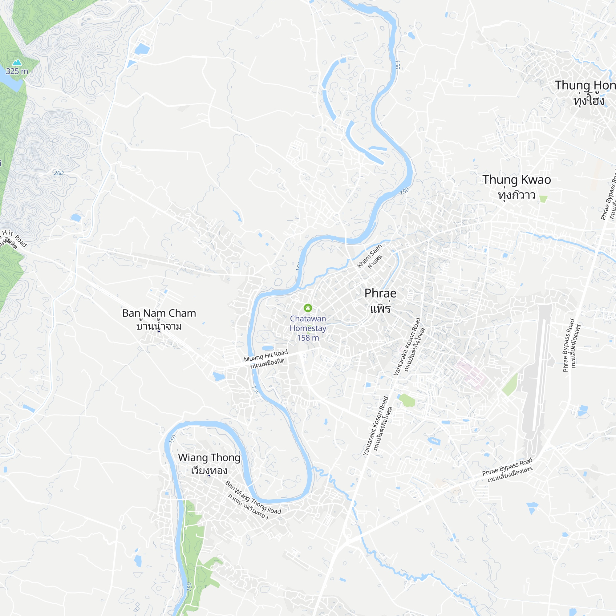 Chatawan Homestay map