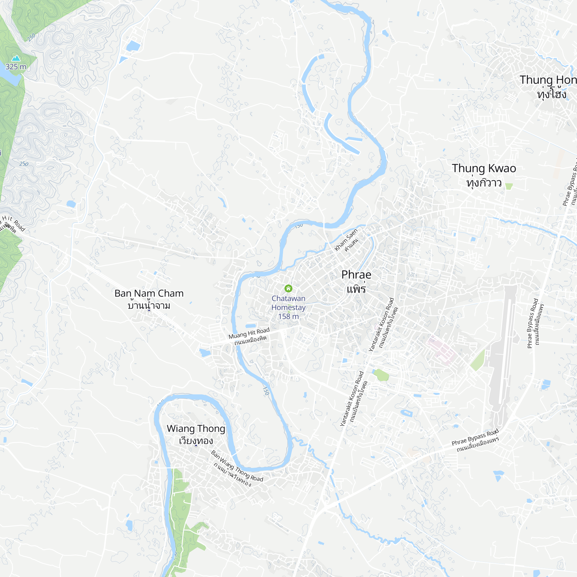 Chatawan Homestay map