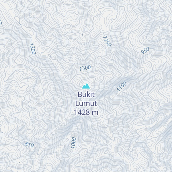 Map of Bukit Lumut