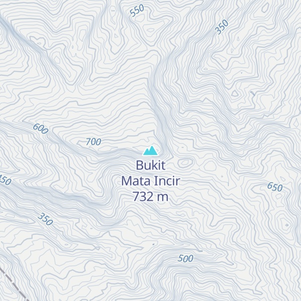 Map of Bukit Mata Incir