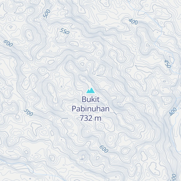 Map of Bukit Pabinuhan