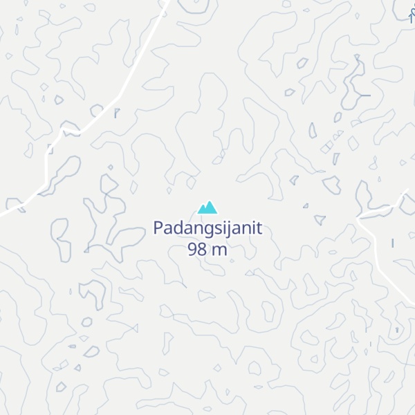 Map of Padangsijanit