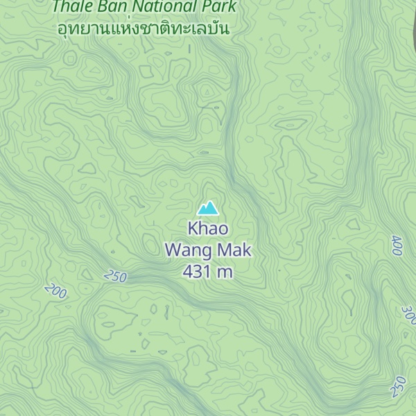 Map of Khao Wang Mak