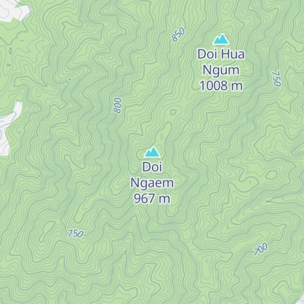 Map of Doi Ngaem