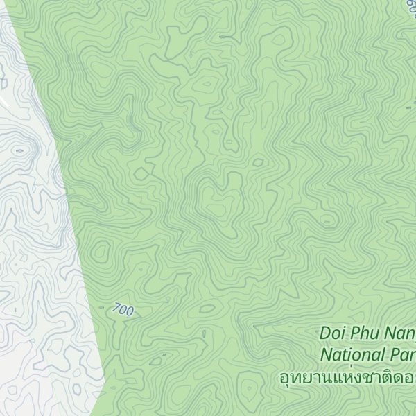 Map of Doi Luang