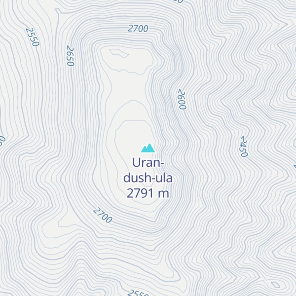Map of Uran-dush-ula