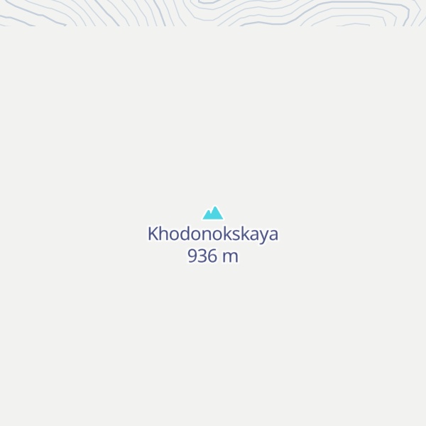 Map of Khodonokskaya