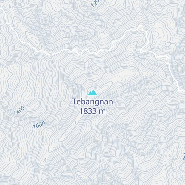 Map of Tebangnan