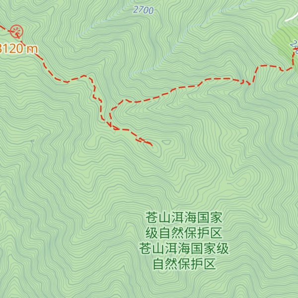 Map of Xié Yáng Fēng