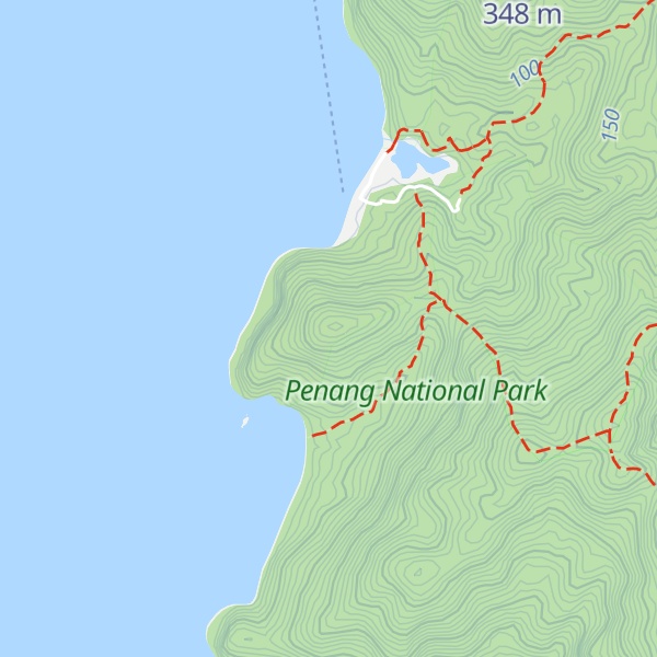 Map of Tanjong Krachut