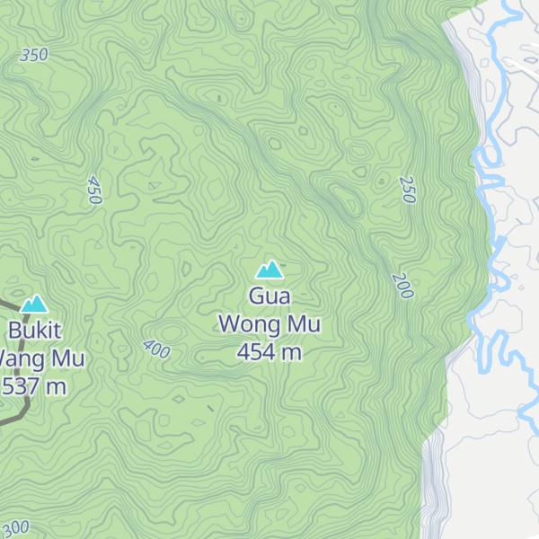Map of Gua Wong Mu