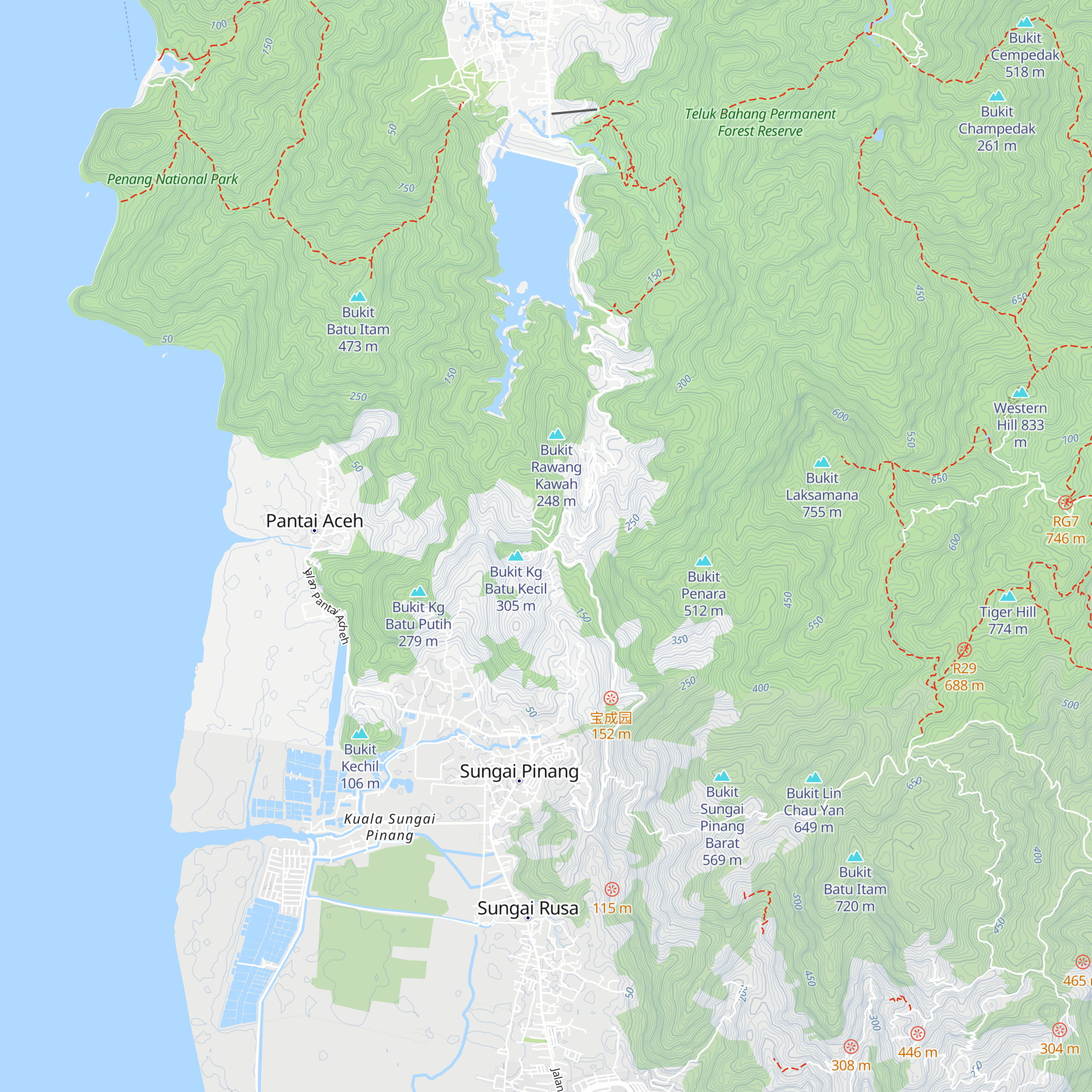 Boulder Valley Glamping map