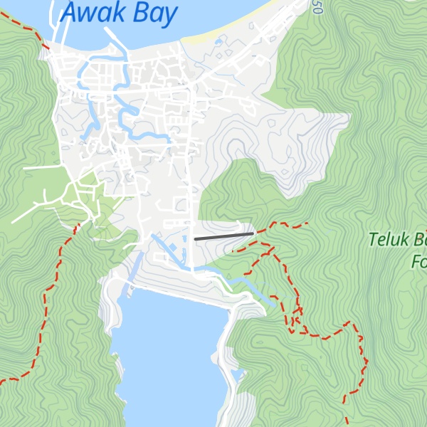 Map of Bukit Itam