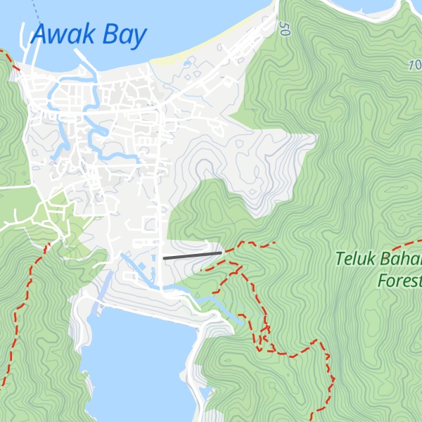 Map of Bukit Chong