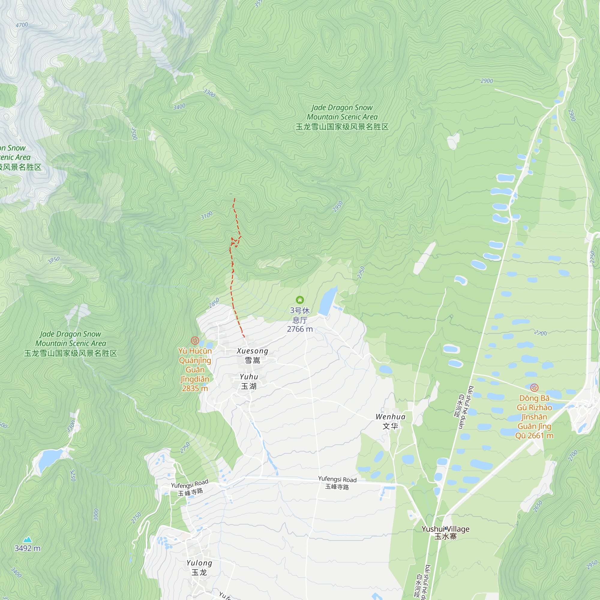 3号休息厅 map