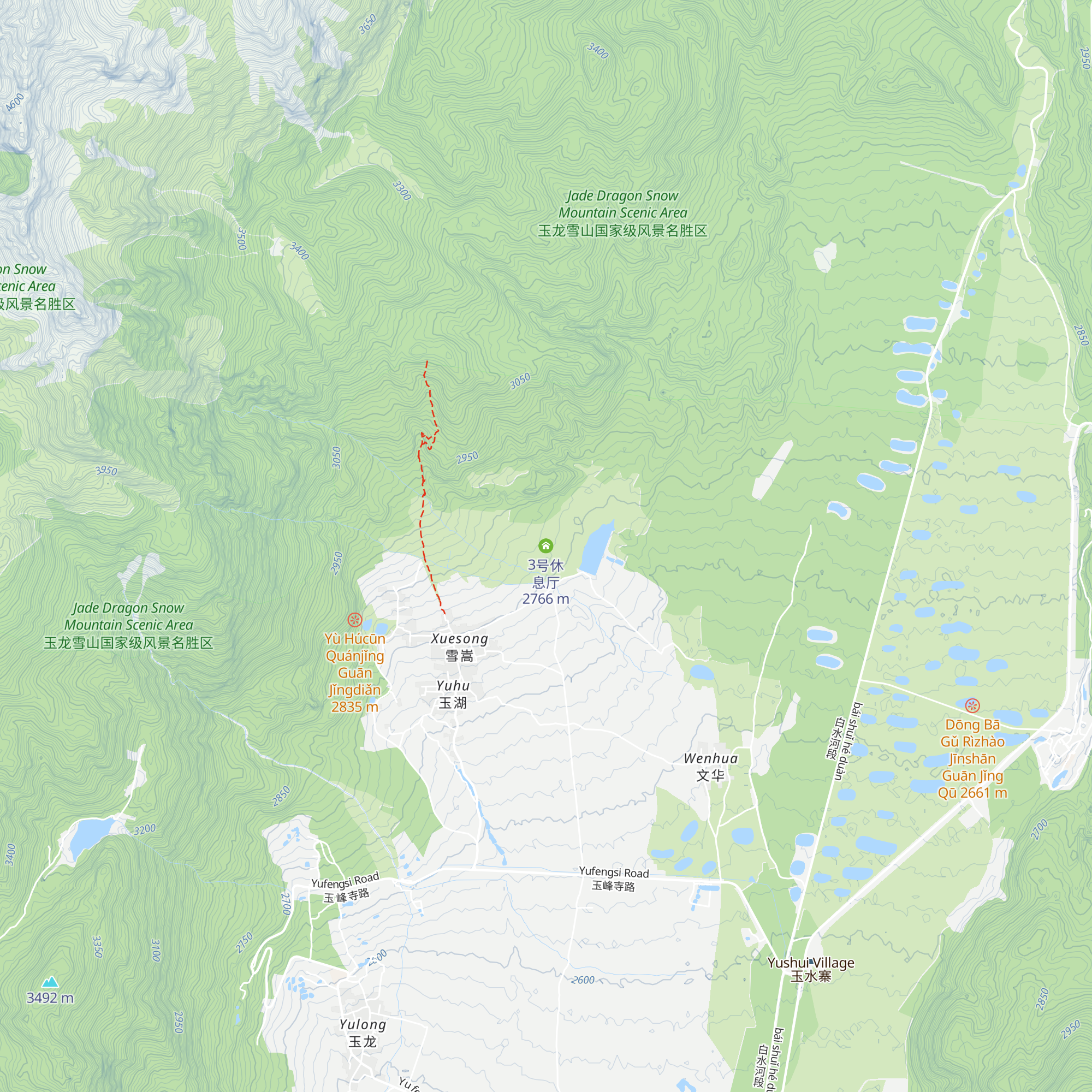 3号休息厅 map