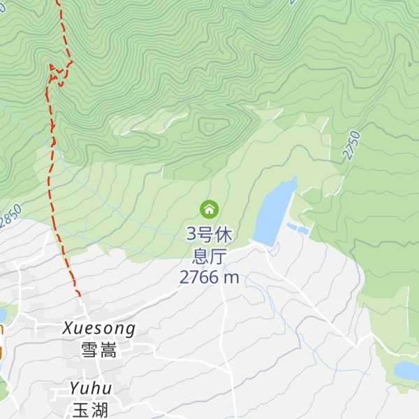 Map of 3号休息厅