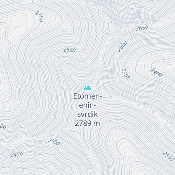 Map of Etomen-ehin-svrdik