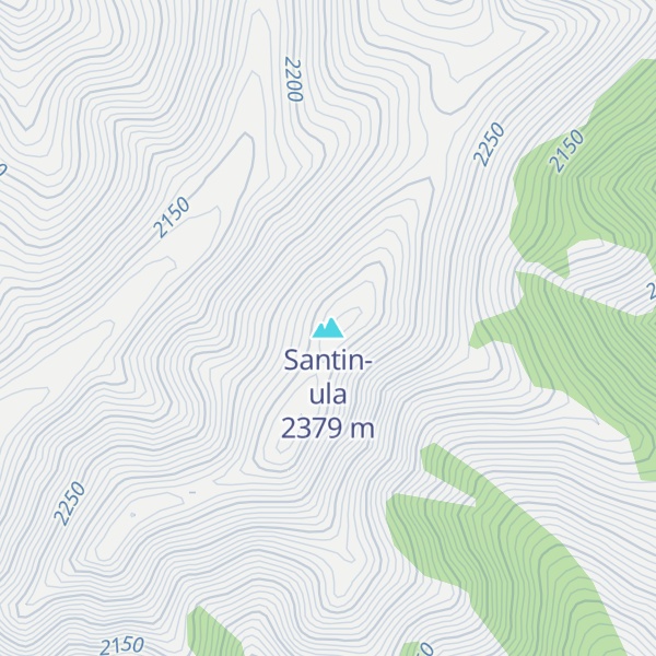 Map of Santin-ula
