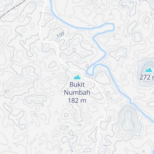 Map of Bukit Numbah