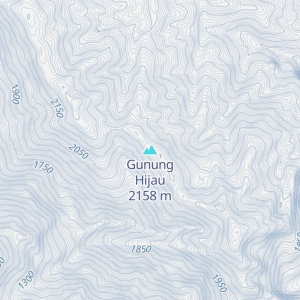 Map of Gunung Hijau