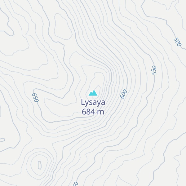 Map of Lysaya
