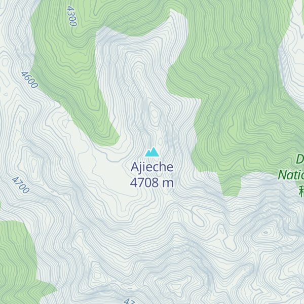 Map of Ajieche