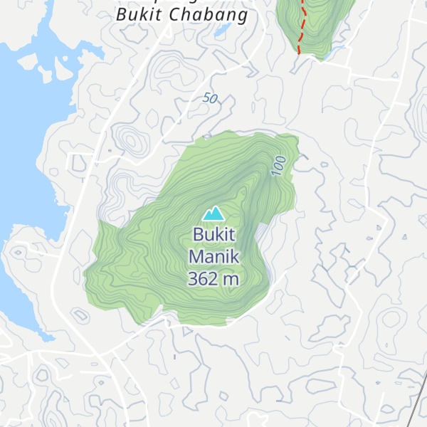 Map of Bukit Manik