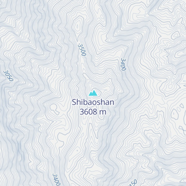 Map of Shibaoshan