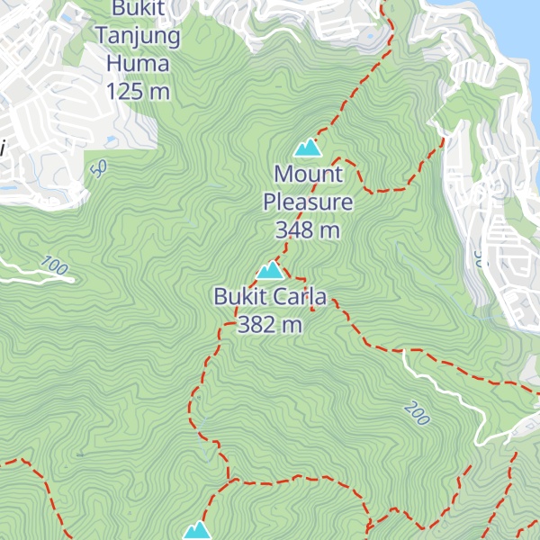 Map of Bukit Carla