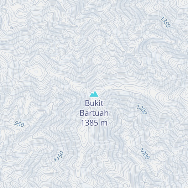 Map of Bukit Bartuah