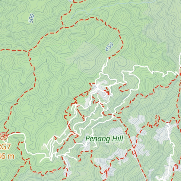 Map of Strawberry Hill