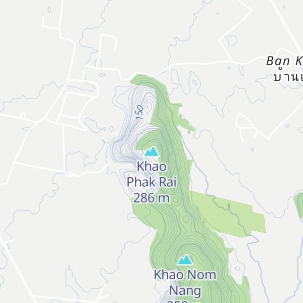 Map of Khao Phak Rai