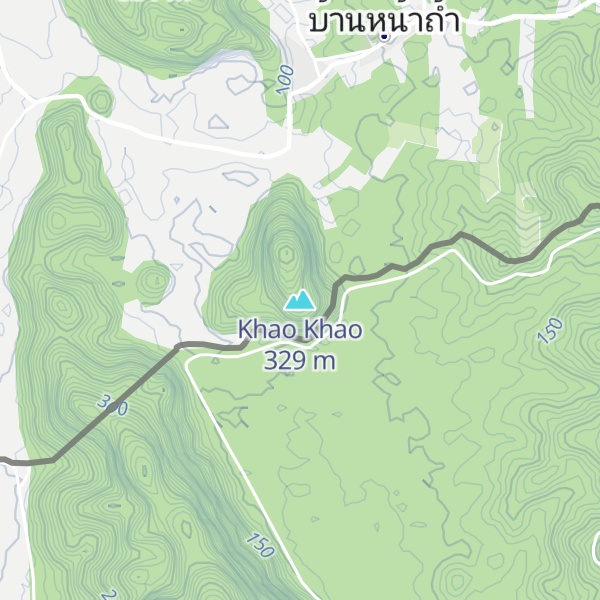 Map of Khao Khao
